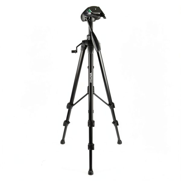 Vivitar Professional Tripod 62 Inch Fluid Head Quick Release-3