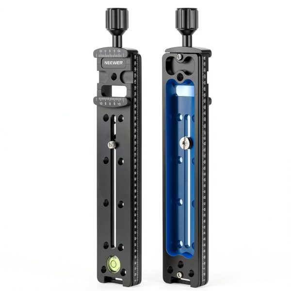 Neewer 200mm Nodal Slide Camera Rail Quick Release Clamp-2