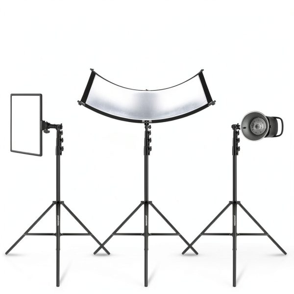 Neewer Air Cushioned Light Stand Heavy Duty Metal-3