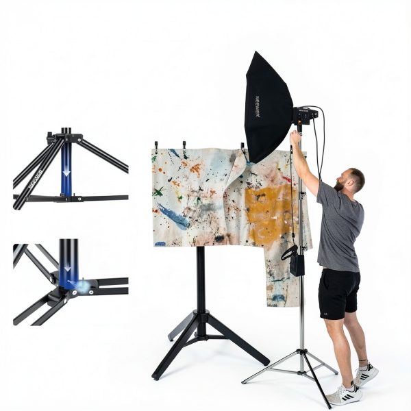 Neewer Air Cushioned Light Stand Heavy Duty Metal-2