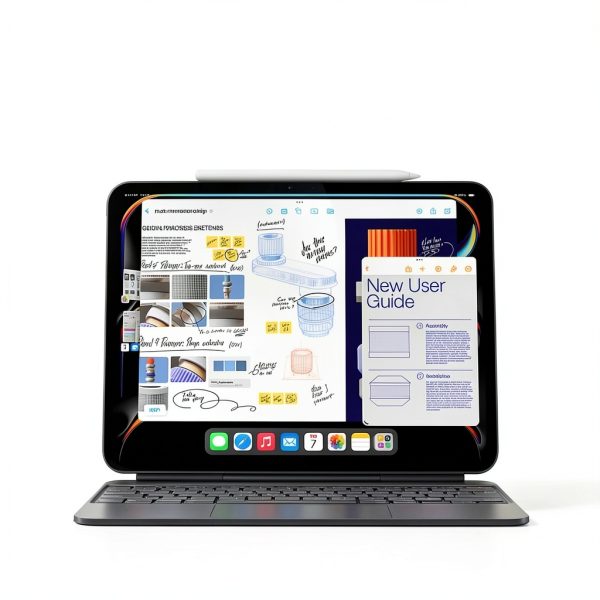 Apple iPad Pro M4 13 inch Silver Space Black OLED Display-7