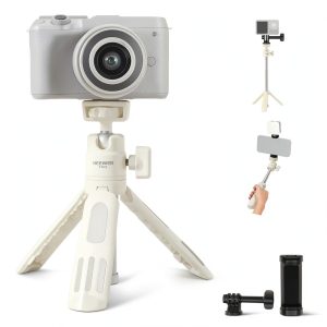 Neewer Basics Mini Desk Tripod for iPhone GoPro Vlogging-0