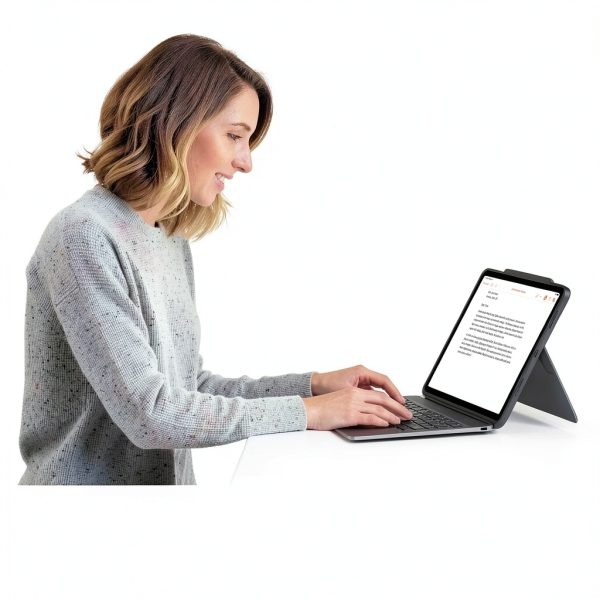 Logitech Combo Touch iPad Pro Keyboard Case Trackpad Oxford-8