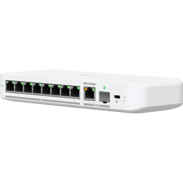 Ubiquiti Flex 2.5G 8 Port Managed Network Switch White-0