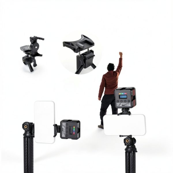 Neewer Flexible Tripod Camera Vlogging Stand with Remote-3