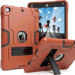 Entronix iPad 10.2 Case Navy Blue Heavy Duty Kickstand-0