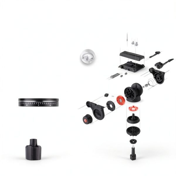 RAUBAY DV-1 Pro Fluid Head Tripod Aluminum DSLR Camcorder-1