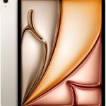 Apple iPad Air M2 13 inch Wi Fi Cellular Tablet Starlight-0