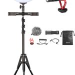Sunpak Vlogging Kit with Ring Light Microphone for Creators-0
