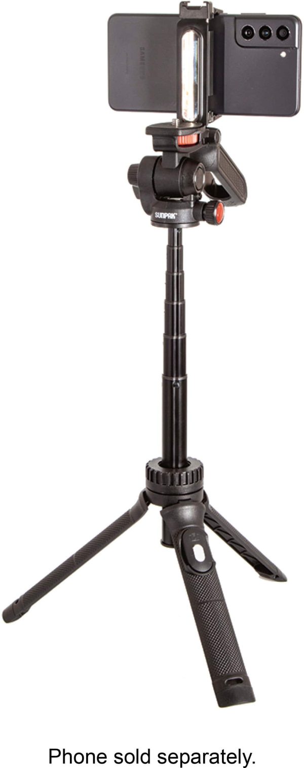 Sunpak Multi-Use Tripod Bluetooth Remote Camera Smartphone-4