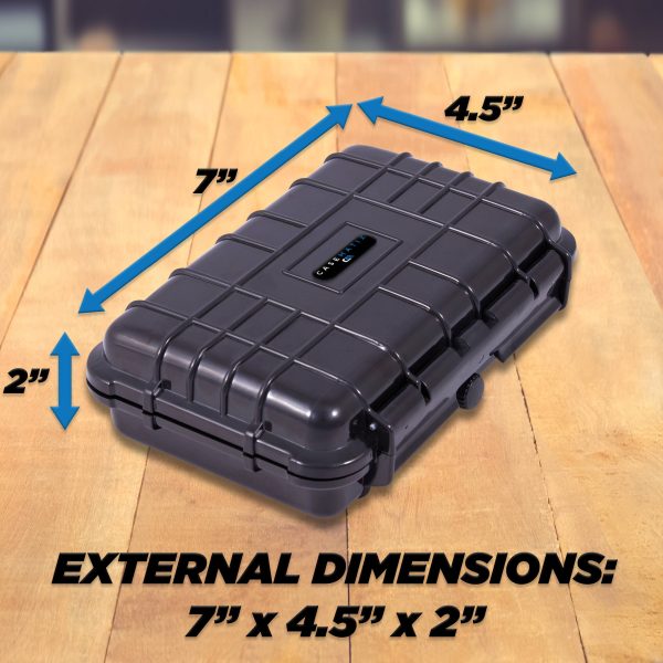 CASEMATIX Hard Drive Case Crushproof Waterproof Protection-1