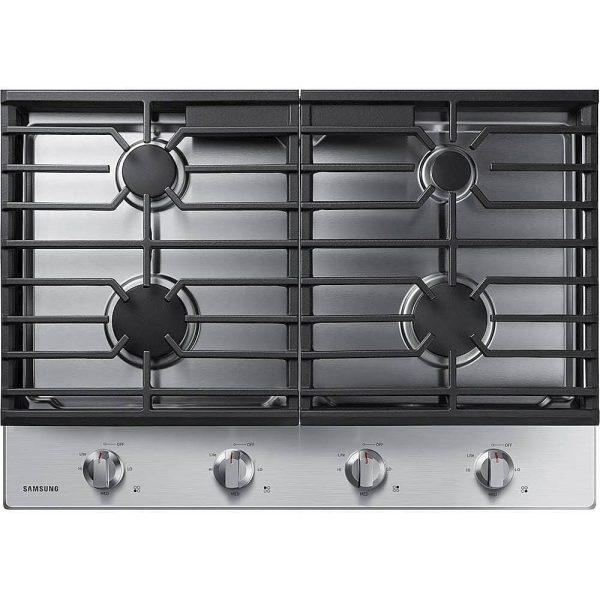 Samsung 30 Inch Built In Gas Cooktop 4 Burners Stainless-0