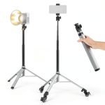 Neewer Basics Rolling Light Stand Aluminum Alloy Tripod-0