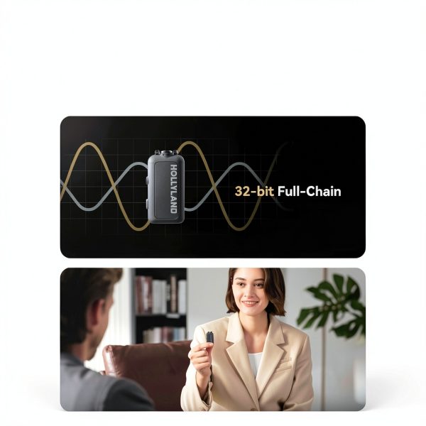 Hollyland Lark Max 2 Wireless Mic Bundle Content Creators-5
