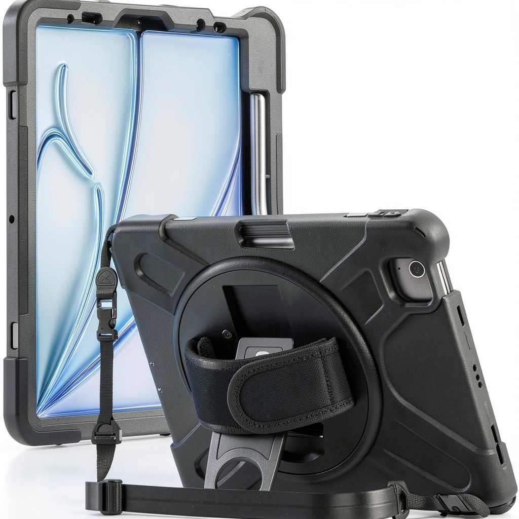 CODi Rugged Case showing drop-resistant features on an iPad