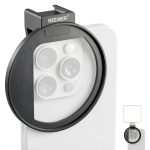Neewer Phone Lens Filter Clip 67mm Thread Cold Shoe Mount-0