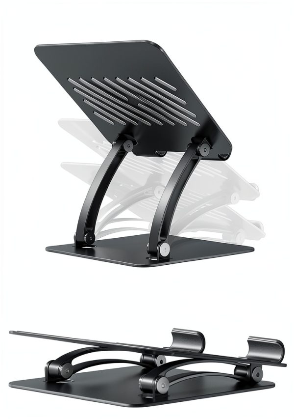 Pavo Tablet Stand All Metal Sturdy Portable for Multitasking-2