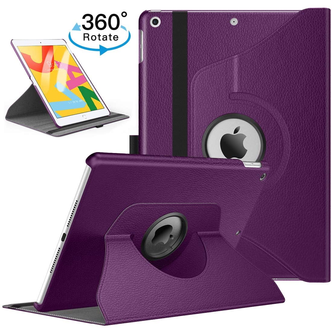 Entronix iPad case showing raised edges and kickstand on a tablet
