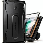 Dexnor iPad 9.7 Case with Screen Protector Kickstand-0