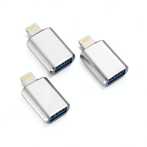 USB to Lightning Adapter for iPhone iPad Keyboard Mouse-1