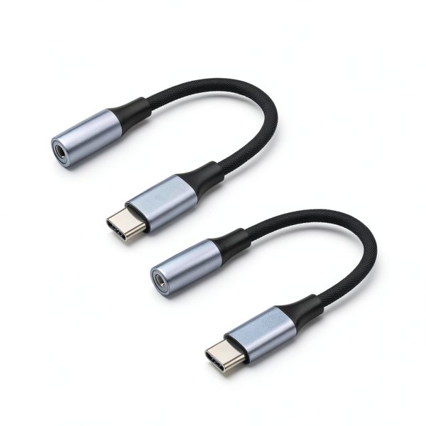 USB C to 35mm Adapter Wide Compatibility Compact Portable-1
