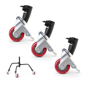 Neewer Heavy Duty Swivel Castors C Stand Wheels Studio-0