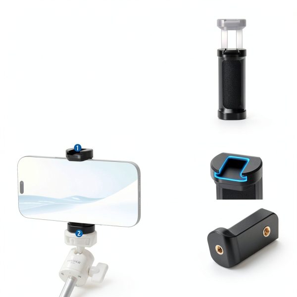 Neewer Basics Mini Desk Tripod for iPhone GoPro Vlogging-5