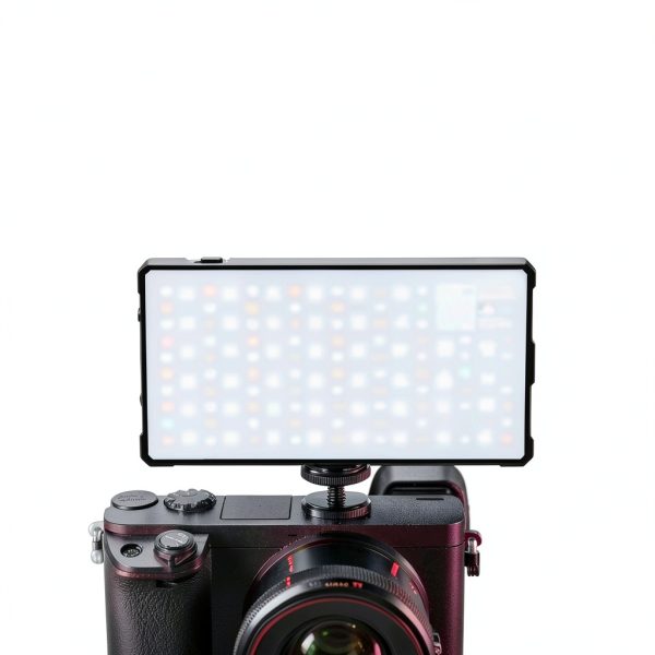 Neewer Basics Full RGB Camera Light Portable Metal Streaming-4