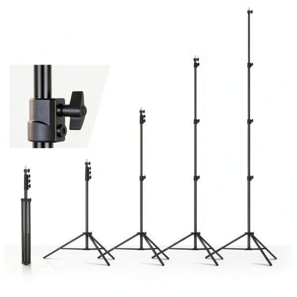 Neewer Air Cushioned Light Stand Heavy Duty Metal-5