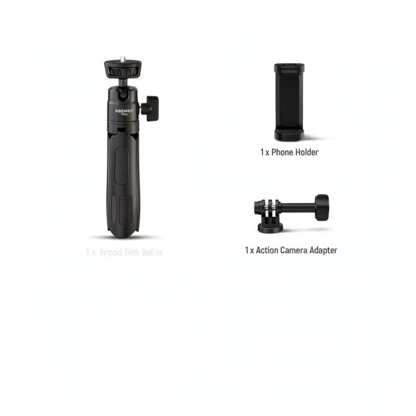 Neewer Basics Mini Desk Tripod for iPhone GoPro Vlogging-7