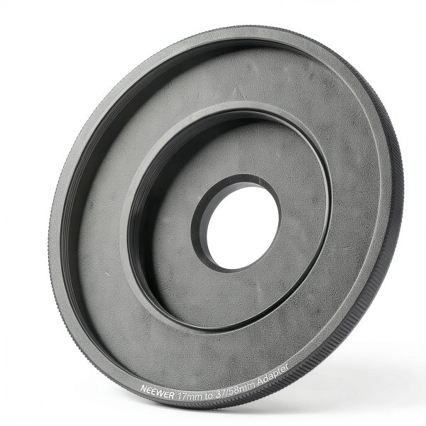Neewer 17mm to 37mm 58mm Lens Filter Adapter Ring for Phone-0