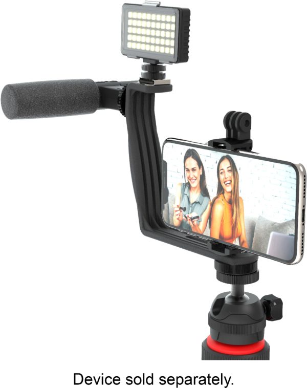 Digipower Content Maker Vlogging Kit with Microphone LED-1