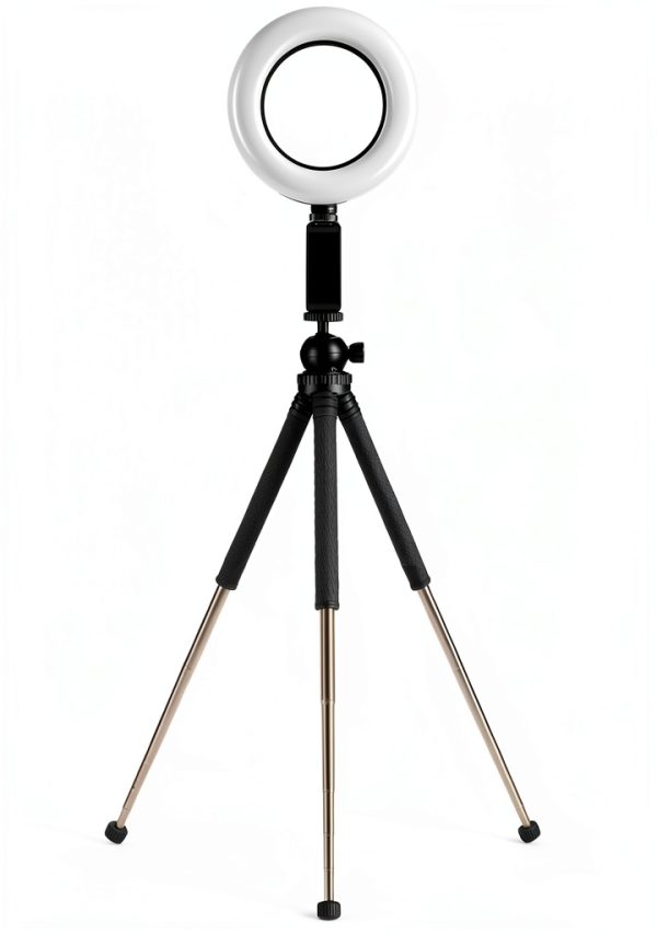 Sunpak Portable Vlogging Kit Smartphone Holder Ring Light-1
