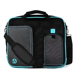 Aqua Tablet Shoulder Bag Water Resistant Nylon Travel-0