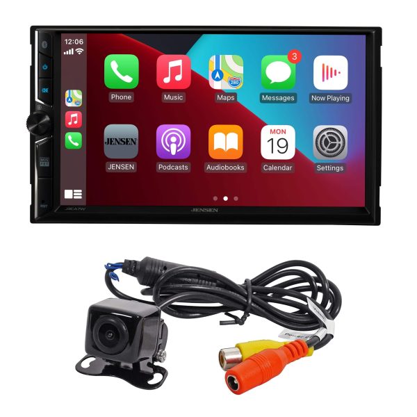 Jensen J3CA7W Car Stereo Touchscreen CarPlay Android Auto-0