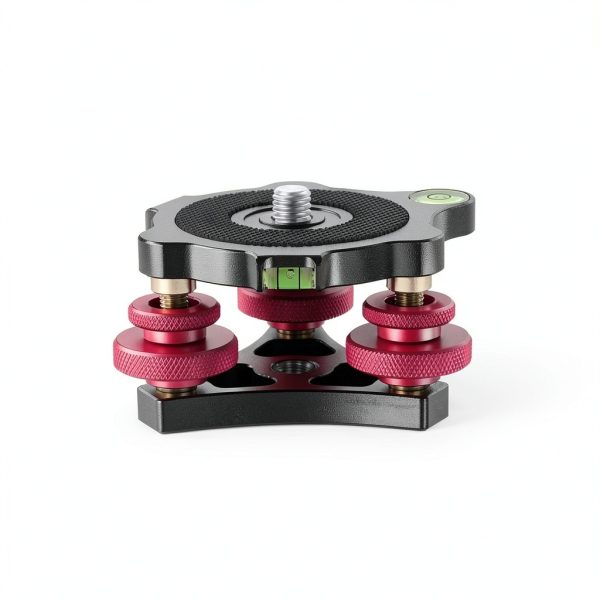Neewer LP64 Leveling Base Tripod Head Aluminum 3 Axis-6
