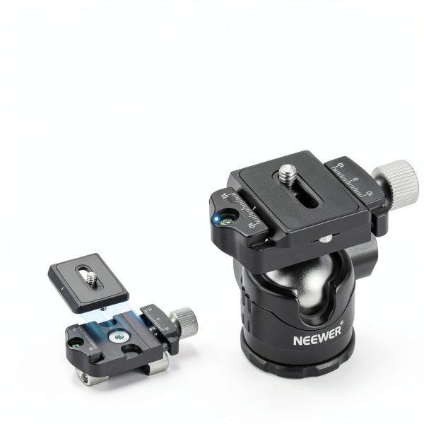 Neewer Mini Tripod Aluminum Alloy 360 Ball Head for Creators-5
