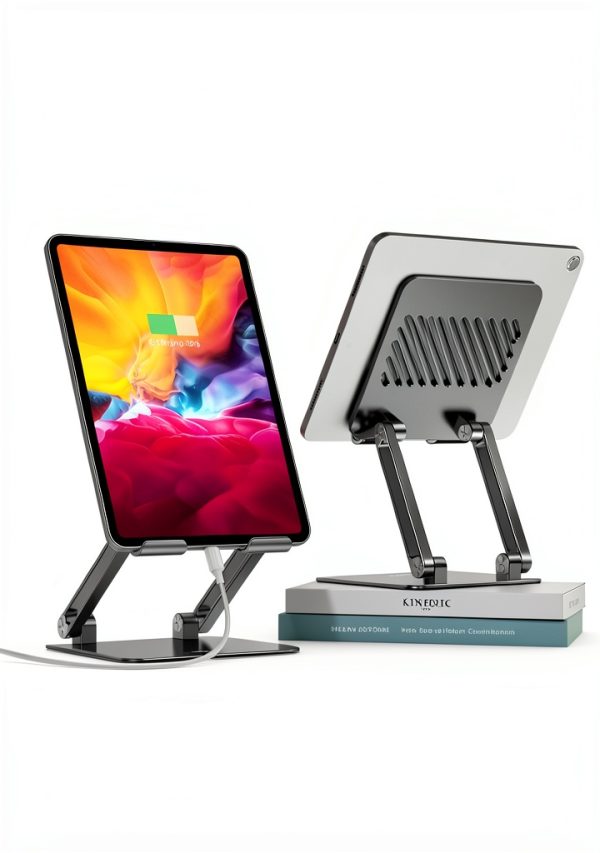 Aluminum Tablet Stand Adjustable Angle Portable Device-2