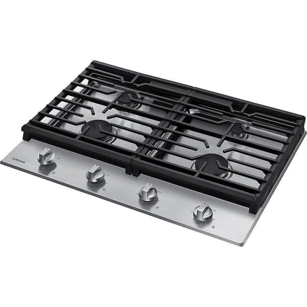 Samsung 30 Inch Built In Gas Cooktop 4 Burners Stainless-2