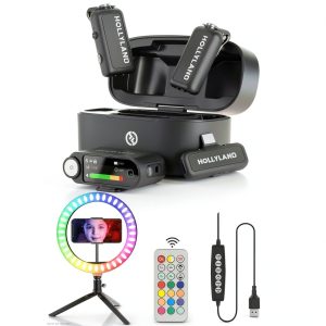 Hollyland Lark Max 2 Wireless Mic Bundle Content Creators-0
