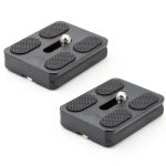 Neewer PU-50 Quick Release Plate Metal Tripod Accessory-0