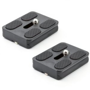 Neewer PU-50 Quick Release Plate Metal Tripod Accessory-0