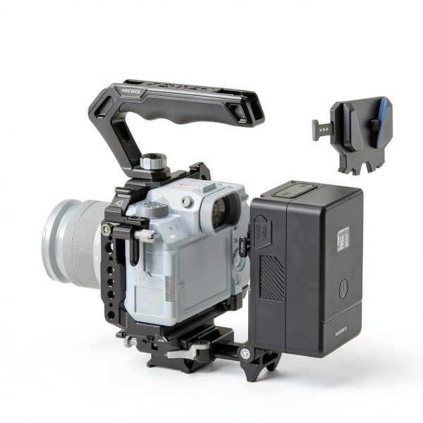 Neewer Foldable V Mount Battery Plate Arca Quick Release-1