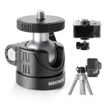 Neewer Basic Mini Ball Head Tripod Mount 360 Swivel 90 Tilt-0