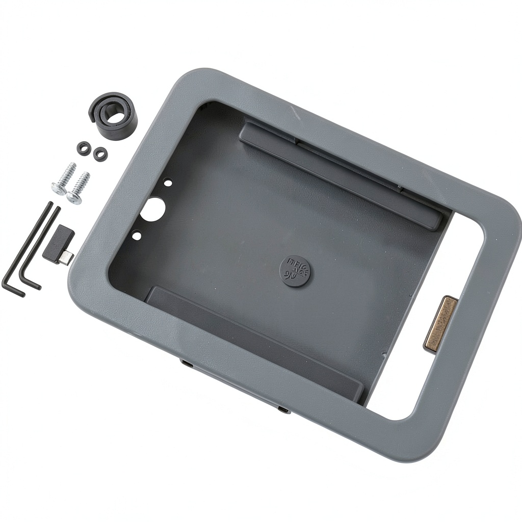 Heckler Design H659 Mounting Enclosure installed on a countertop