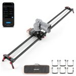 Neewer Motorized Camera Slider Carbon Fiber App Control ER1-0