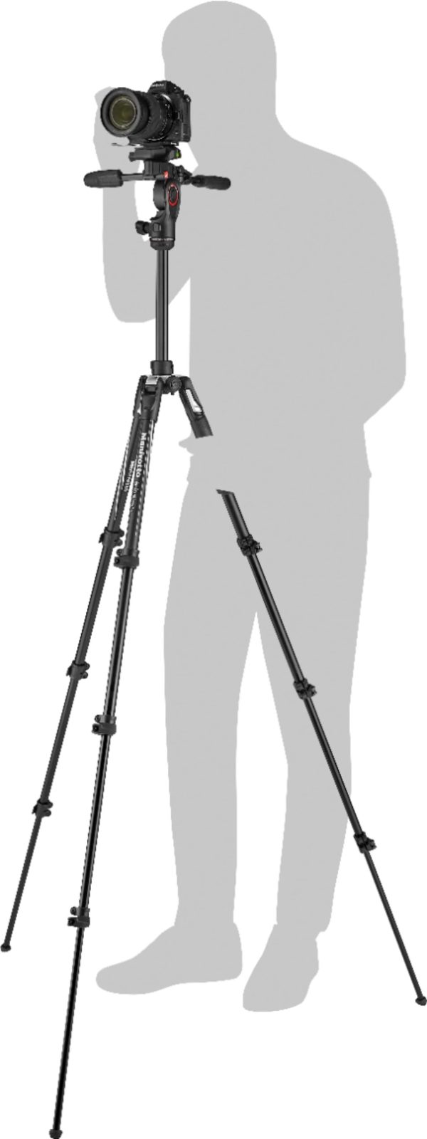 Manfrotto Befree 3 Way Live Advanced Tripod Aluminum Travel-2