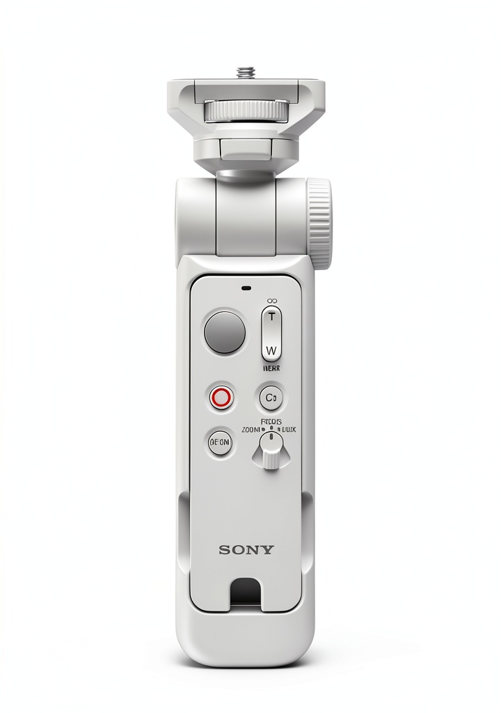 Sony GP-VPT3 Shooting Grip in handheld mode with camera attached