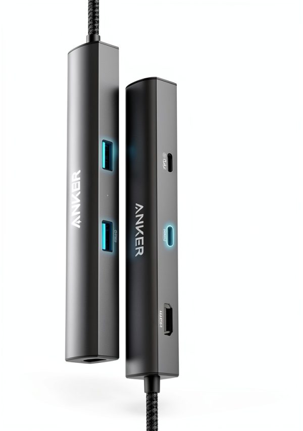 Anker 6 in 1 USB C Hub 65W PD 4K HDMI Ethernet Ports-4