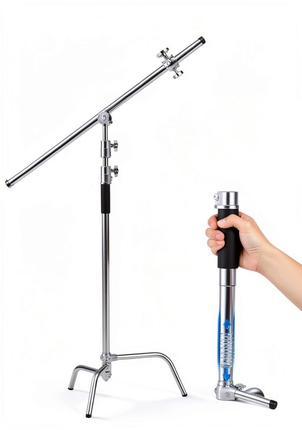 Pavo Foldable C Stand Universal Adapter Adjustable Height-2